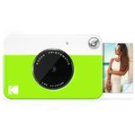 KODAK Printomatic Full-Color Instant Print Digital Camera, Zink 2x3" (5.1x7.5 cm) Sticky-Back Photo Paper, 5MP, Portable, Creative Fun Gift for Birthday, Christmas, Holiday, Green