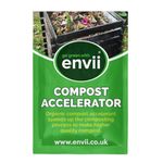 Envii Compost Accelerator – Organic Compost Maker & Activator, Uses Natural Beneficial Bacteria to Speed up the Composting Process, Suitable for All Compost Bins 12 Tablets Treats 1,800L of Compost