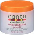 Cantu Shea Butter Hair Dressing Pomade 4 Ounce Jar (118ml) (2 Pack)