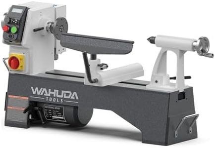 Benchtop 15" Variable Speed Wood Lathe w/induction motor