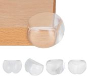 Bebe Earth Baby Proofing Corner Protectors, 24 Furniture Corner Guards Bumpers for Table - Clear Child Safety Protector for Home, New Parents and Couples
