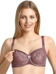 Anita Fleur Nursing Bra, Berry, 12C