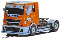 Scalextric Gulf Racing Truck 1: 32 Slot Race Car C4089