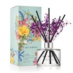 COCODOR Preserved Real Flower Reed Diffuser/Garden Lavender / 6.7oz(200ml) / 1 Pack/Reed Diffuser Set, Oil Diffuser & Reed Diffuser Sticks, Home Decor & Office Decor, Fragrance and Gifts