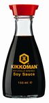 Kikkoman Naturally Brewed Soy 150 ml (Pack of 6)