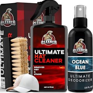 Combat Cleaner Ultimate Hat Cleaner Kit Used for All Types of Hats (Hat Cleaner Kit + Deodorizer)