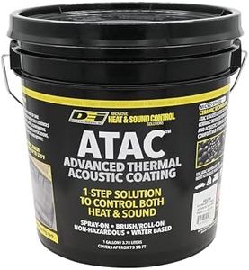 Design Engineering - ATAC Advanced Thermal Acoustic Coating - 1 Gallon | 2-in-1 Sound & Heat Barrier for Car Insulation | Sound Deadening Spray/Roll On