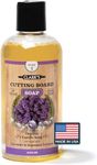 CLARK'S Cutting Board Organic Soap - Enriched with Lavender & Rosemary Oils - Cleaner for Butcher Block, Countertop and Utensils - Cleans and Restores Wood - Use Before Food Grade Mineral Oil