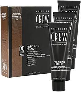 AMERICAN CREW Precision Blend Natural Gray Coverage 3x40ml 5-6 MEDIUM ASH