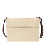 Fossil Women's Fiona Small Crossbody, Bone