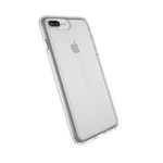 Speck Products Gemshell Cell Phone Case for iPhone 8 Plus (Also fits 7 Plus and 6S/6 Plus) - Clear/Clear