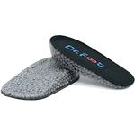 Dr. Foot's Height Increase Insoles, Heel Cushion Inserts, Heel Lift Inserts for Leg Length Discrepancies (Large (1" Height) | Black)