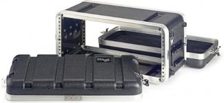 Stagg ABS-4US Shallow Case for 4-Unit Rack - Black