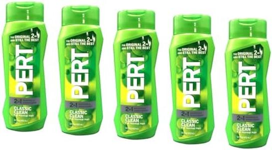 Pert Plus 2-in-1 Shampoo Plus Conditioner, Normal Hair 13.50 oz ( Pack of 5)