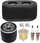 HIFROM Air Filter Oil Fuel Filter Spark Plug Tune Up Kit Compatible with Toro 74657 74661 74675 74680 74723 74760 74775 74784 74787 TimeCutter Riding Mower 127-9252 120-4276