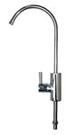 Mini Swan Neck Drinking Water Filter Tap, Modern Chrome Finish, Fits All Water Filter Systems & RO