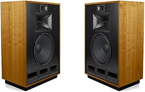 Klipsch Cornwall IV Floorstanding Speakers in Natural Cherry