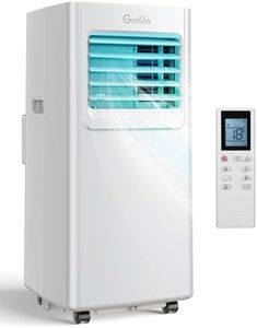 Grelife Portable Air Conditioners Cools Up to 350 Sq.Ft,4-in-1 Energy Portable AC Unit,Smart Control,48dB Quiet,24H Timer for Office, Bedroom Cooler