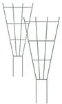 Panacea 89635 Green Fan Pot Trellises, 36" H, Pack of 2