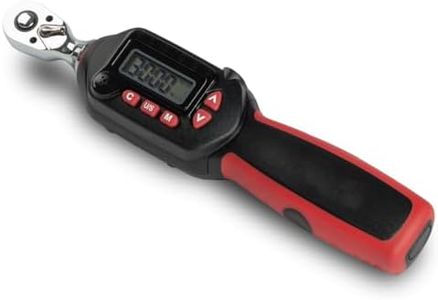 Tapha Tools 3/8 inch Digital Torque Wrench 1.11-22.12 ft-lbs (1.5-30 N-m) Torque Range, Accurate to ±2% Dual Direction, LED and Buzzer Notification, Preset Memory, ISO 6789, Calibrated (WP3N-T030BN)