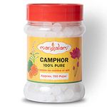 MANGALAM Camphor Tablet 100g Jar - Pack of 1 | 100% Organic | for Puja, Festivals & Other Religious Ritual | No Dangerous Chemicals | Leaves No Residue Or Ash