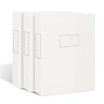 JiaWei 3 Packs No Ring Binder, Letter Size File Folders. 1.8" Document Archives Cases with Magnetic Closure Lids, Foldable Organizer Filing for Office with 300 Sheet Paper Capacity