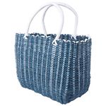 Zerodeko 1pc Plastic Basket Basket Toiletries Basket Utility Moroccan Market Basket Wedding Shower Tote Portable Cosmetics Bins Large Beach Tote Plastic Gift Basket Baby Desktop Food