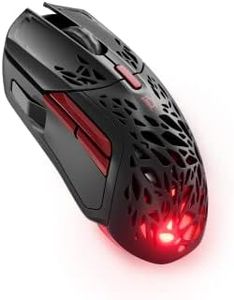 SteelSeries Aerox 5 Diablo IV Edition Wireless Gaming Mouse, Red/Black