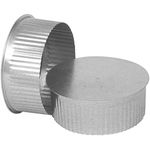 UNITED STATES HDW GV0736 7" Galvanized Tee Plug