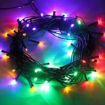 GIGAWATTS LYCODI 22M LED Serial String Light with 8 Modes Plug Sourced Decorative Lamps Fairy Lights for Indoor Outdoor Home Decoration Wedding Diwali Christmas (Pack of 1, Multicolor)