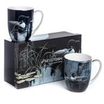 Robert Bateman Loons Fine Bone China Set of 2 Mugs