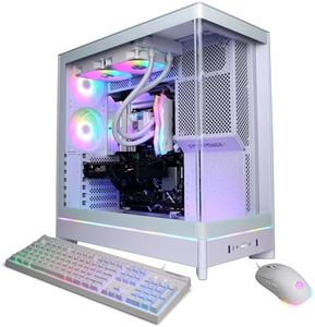 CyberPowerPC Gamer Supreme Gaming PC, Intel Core Ultra 7 265KF 3.9GHz, GeForce RTX 5060 Ti 16GB, 32GB DDR5, 2TB PCIe 4.0 SSD, WiFi Ready & Windows 11 Home (GXiVR8760A18)