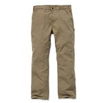 Carhartt Men's Relaxed Fit Washed Twill Dungaree Pant, Dark Khaki, 34W x 32L