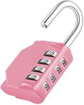 ZHEGE Padlock with Code, 4 Digit Co