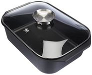 Elo Roasting Pot Rectangular 82741 Galaxy with Glass Lid 40 x 25 CM