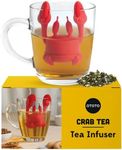 Cute Tea Infuser by OTOTO - Loose Leaf Tea Steeper, Tea Accessories, Tea Diffusers, Tea Infuser for Loose Leaf Tea, Tea Strainers, Cute Gifts, Tea Gift Set, Kitchen Gifts, Cooking Gadgets