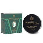 Truefitt & Hill West Indian Lime Shaving Cream For men | 190gm Bowl |Best For Oily Skin | Glycerine based |Smooth Razor Glide|Rich Lather|Contains Essential Oils | All Natural