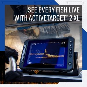 Lowrance Elite FS 7 Fish Finder – 7" Display, Sonar GPS Combo