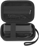 Boobowl Travel Case Compatible with Anker 3-in-1 Portable for iPhone Charger, 10,000mAh Power Bank, Storage Bag for Anker Charging Station with Accessories Mesh Pocket (Box Only)-Black