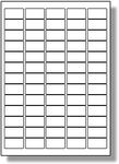 Label Planet® 65 Per Page/Sheet, 5 Sheets (325 Sticky Labels), White Blank Matt Self-Adhesive A4 Address Shipping Stickers, for Laser or Inkjet Printer, UK LP65/38, 38.1 x 21.2 MM, Mail Labelling