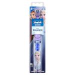 Oral-B Kid's Battery Toothbrush featuring Disney's Frozen, Soft Bristles, Gentle Cleaning for Kids 3+