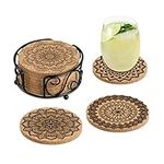 Coasters for Drinks Absorbent Cork 