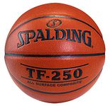 Spalding Basketball TF-250 Professional Basketball Spalding Basketball || Basketball with Pump || Basketball Combo || Basketball Size 6-7 Basketball for Men Full Size (6 Without Pump)