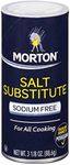 Morton Salt Substitute, 3.125 Ounce