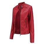 OutTop Faux Leather Jackets for Wom