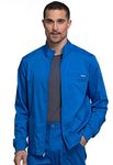 Cherokee WW Revolution WW320 Men's Zip up Solid Scrub Jacket