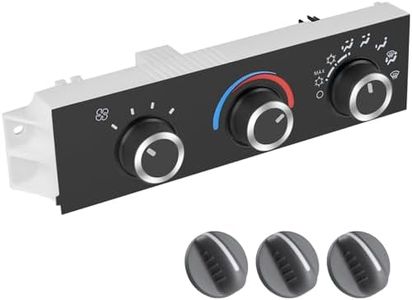 Haitzu A/C Heater Control Switch Front Compressor with The Following Models:GMC G3500 Savana Astro Express 1500 2500 3500 4500 OE#599-217 15073274 Front Climate Control Module