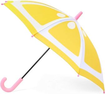 Hipsterkid Umbrella for Kids, Girls, Boys, Toddlers (Lemon)