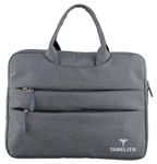 Tabelito® Basic Laptop Bag Laptop Cover Laptop Bags Laptop Sleeve Office Bag Laptop Bag 15.6 inch(39.6cm) Laptop Apple/Lenovo/Asus/Hp/MacBook/Thinkpad/Ideapad (Grey)