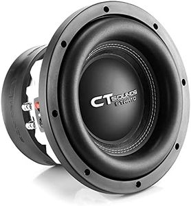 CT Sounds STRATO-10-D2 2500 Watts Max 10 Inch Car Subwoofer Dual 2 Ohm